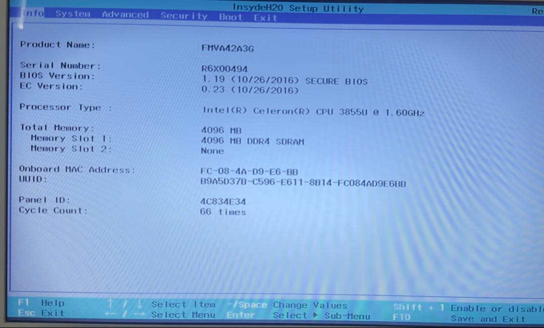 【ジャンク】富士通 LIFEBOOK AH42/A3 FMV4A23G