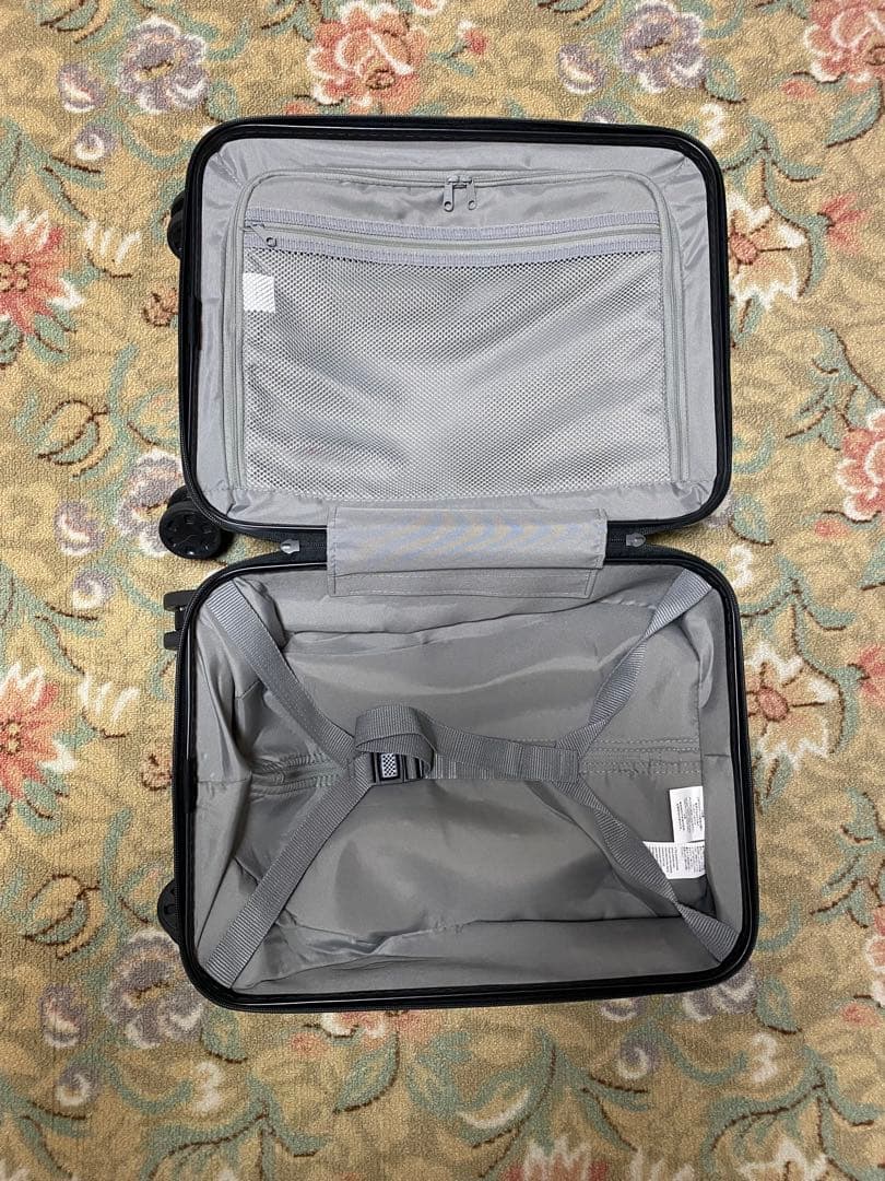 MUJI無印良品　バーを自由に調節できる　ハードキャリーケース（２０Ｌ）