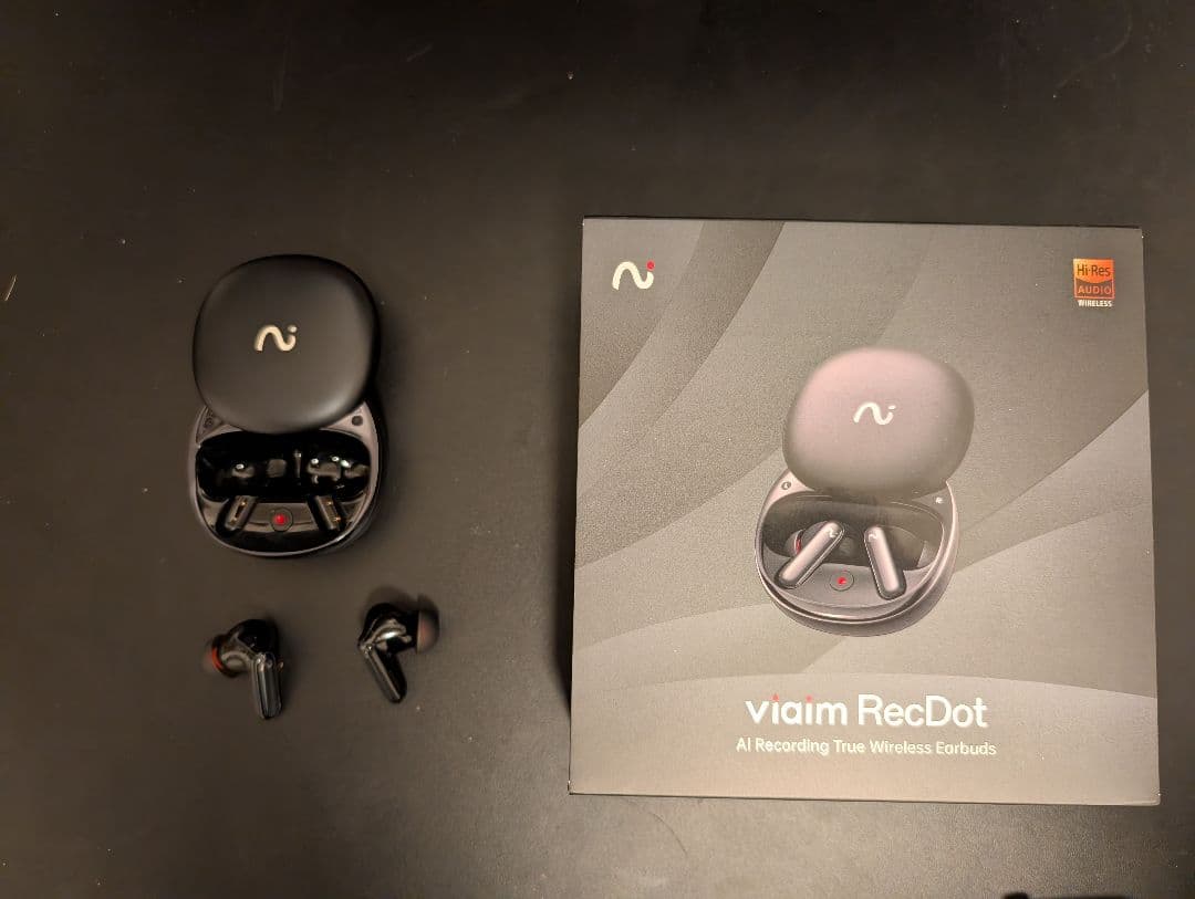 b*q様 【AIイヤホン】viaim RecDot ワイヤレスイヤホン ブラック