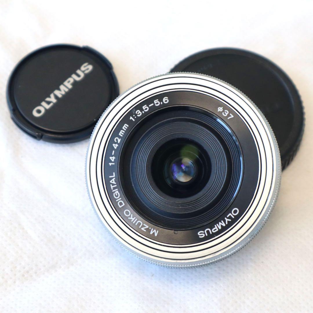 オリンパス M.ZUIKO 14-42mm EZ パンケーキレンズ