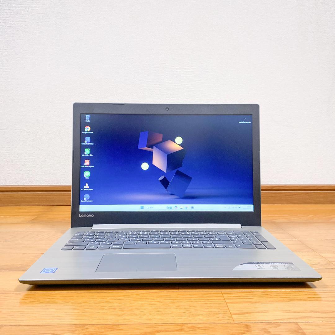 美品✨レノボideapad SSD メモリ8 すぐ使えるノートパソコン カメラ付
