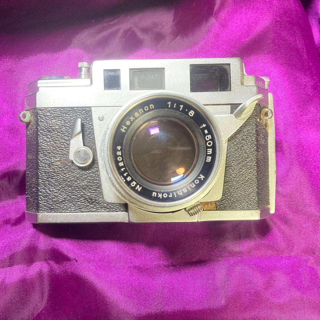 konica Ⅲa シャッター動作確認済