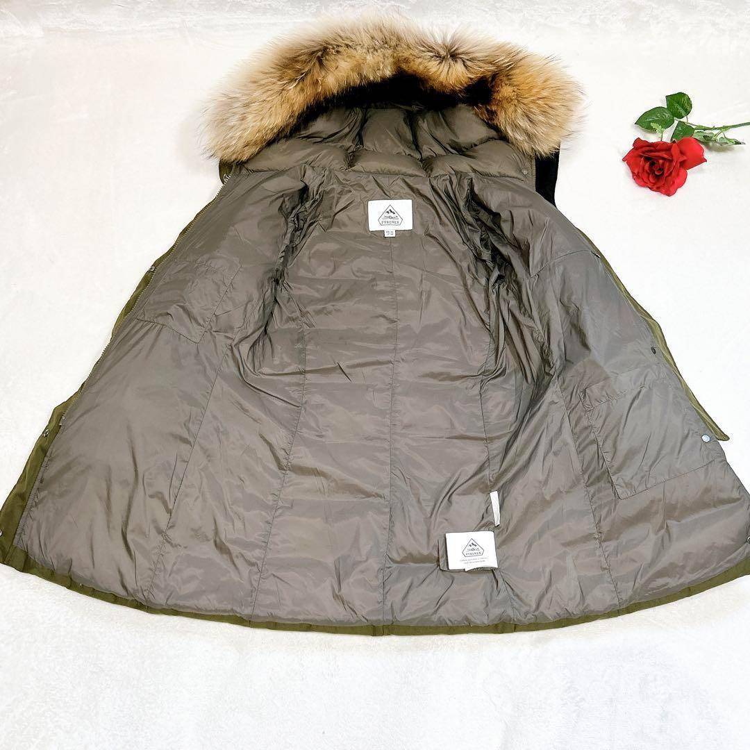 新品同様✨️ ピレネックス　グルノーブル　ダウンコート　ファー　38