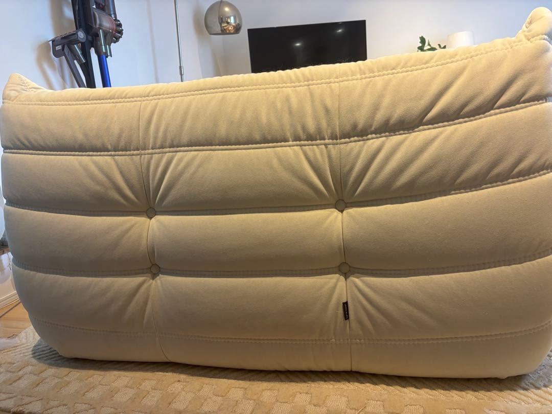 土日限定価格　リーンロゼ　トーゴ2P オフホワイト