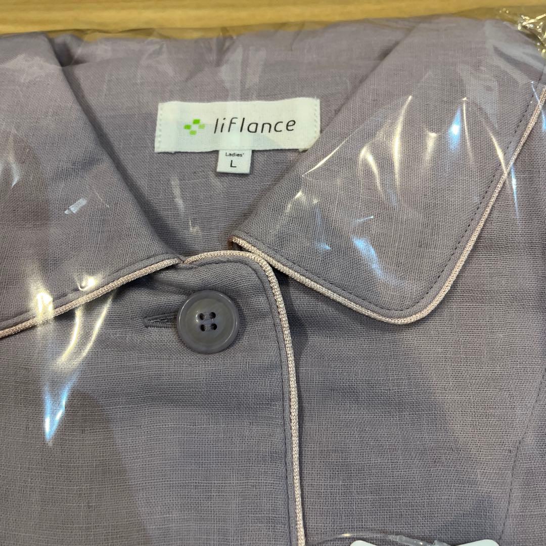 liflance 薄紫 パジャマ Lサイズ