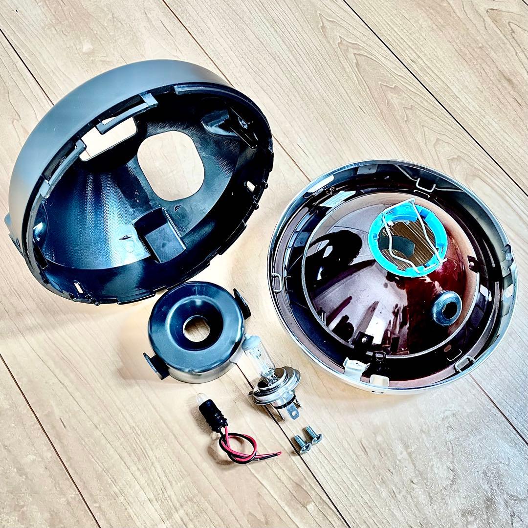 ☆☆☆！　当時物 シビエ 凹み ヘッドライト CIBIE