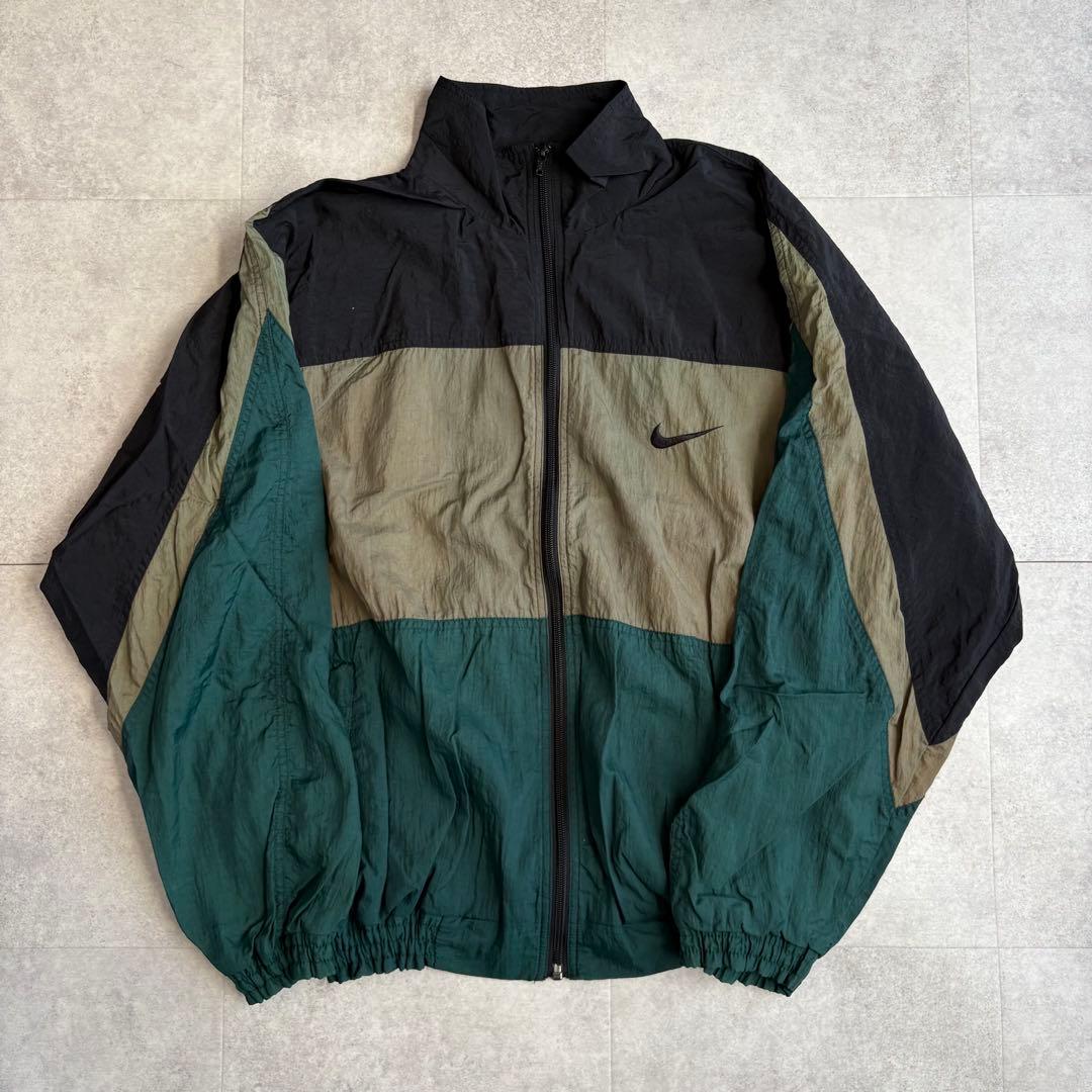 90s Nike ナイキ y2k 古着 ナイロンジャケット