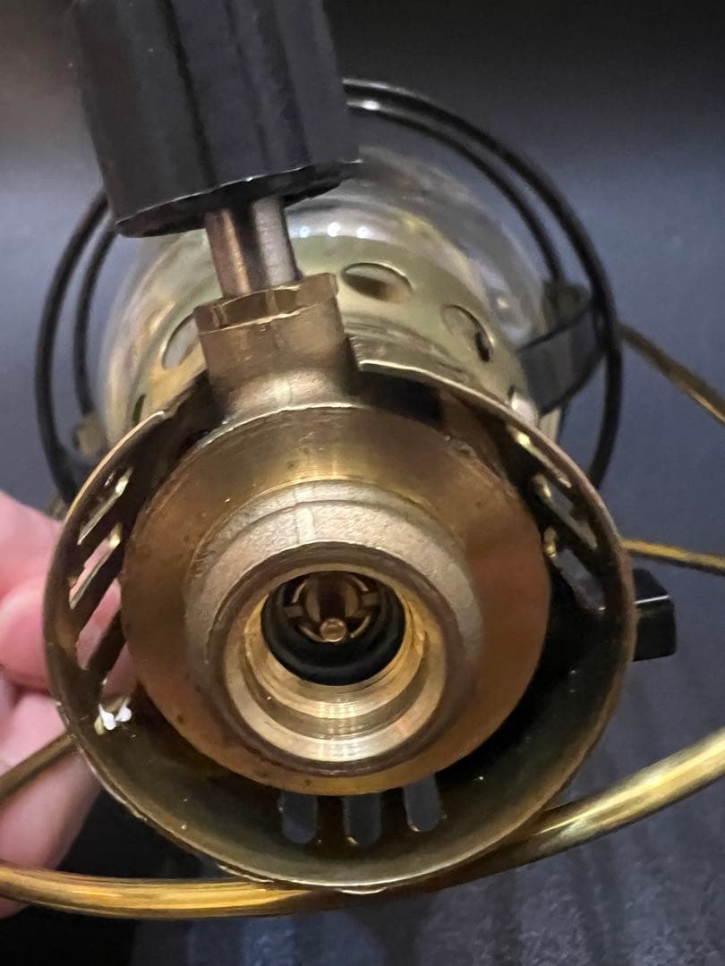 【美品】PRIMUS EX-3240B ランタン 真鍮　イワタニ　キャンプ