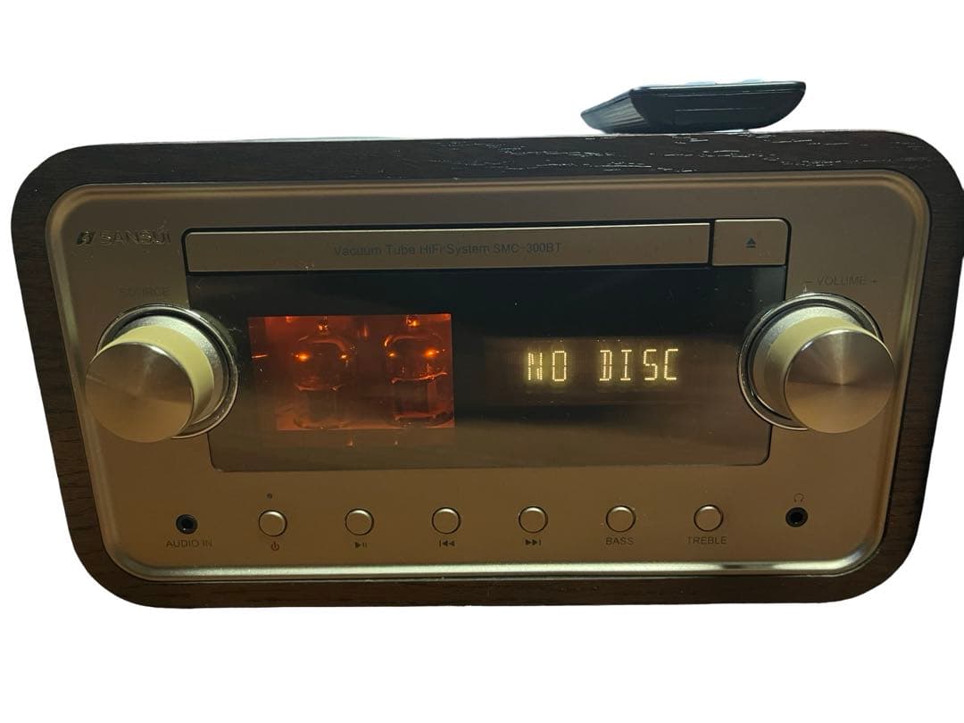 美品 箱付 SANSUI 真空管ハイブリッドアンプSMC-300BT CD