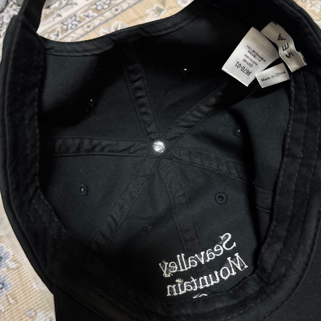 Seavalley Mountain Club ベースボールキャップ ブラック