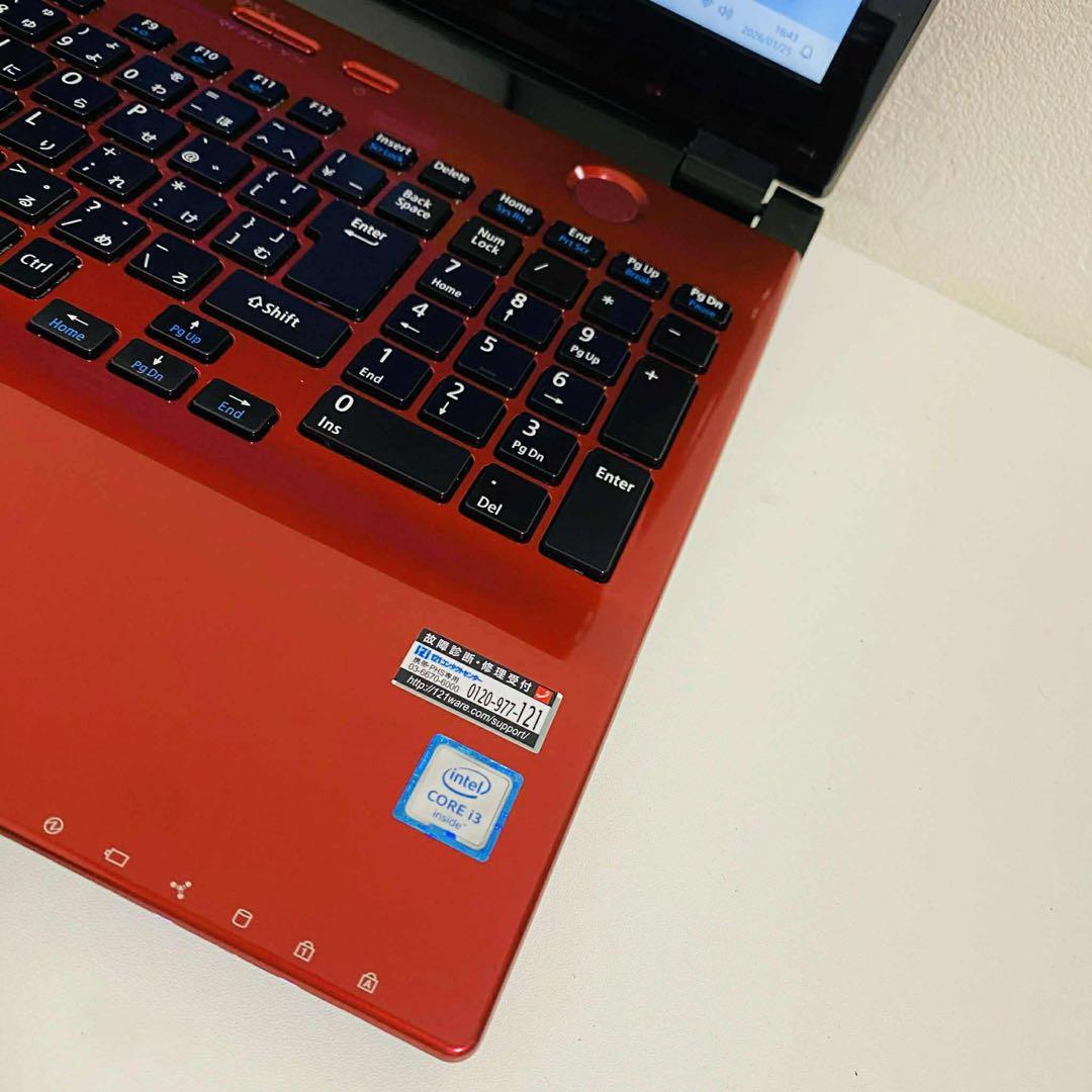 Y79 NECノートパソコンSSD高速WEBカメラWindows11オフィス付き