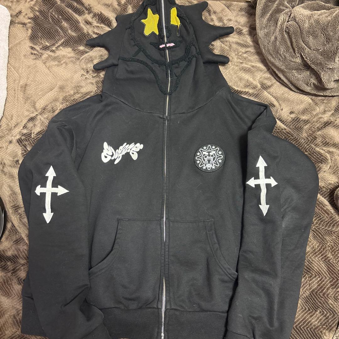 か*】様 GLOGANG ブラックパーカー Sサイズ