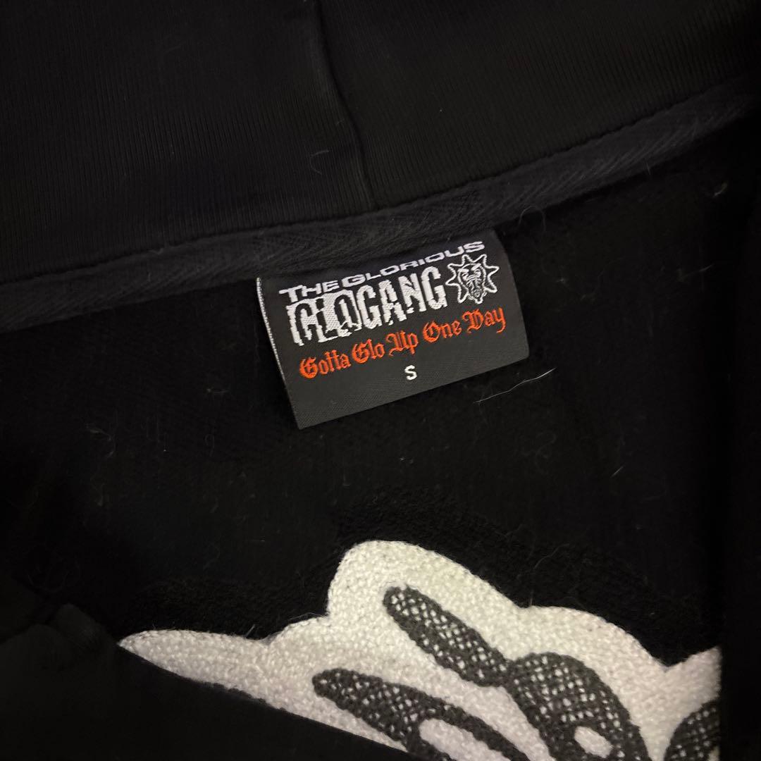 か*】様 GLOGANG ブラックパーカー Sサイズ