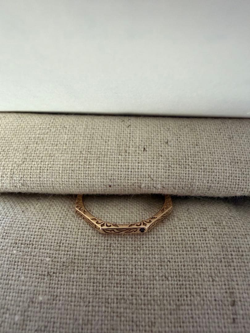 アガット agete K10 デザインリング #13