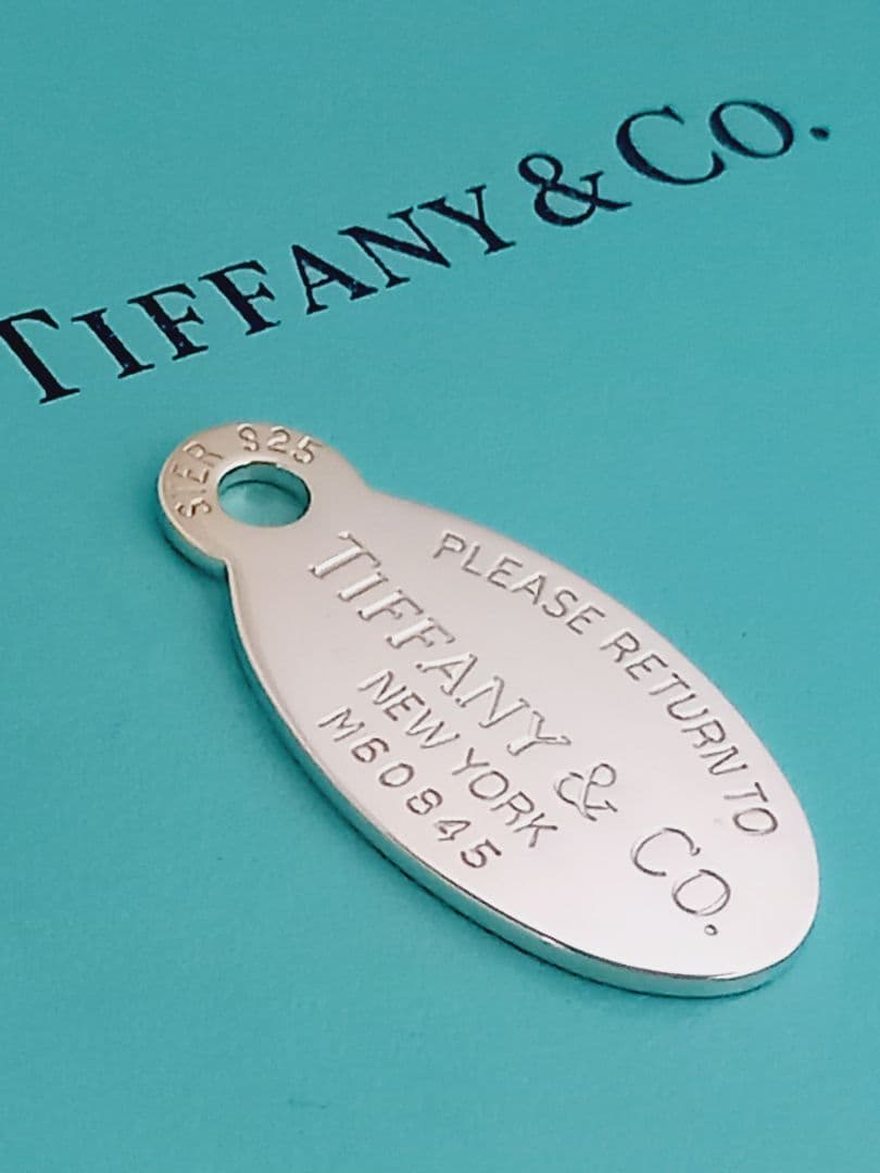 美品 TIFFANY ティファニー リターントゥ オーバルペンダント トップのみ