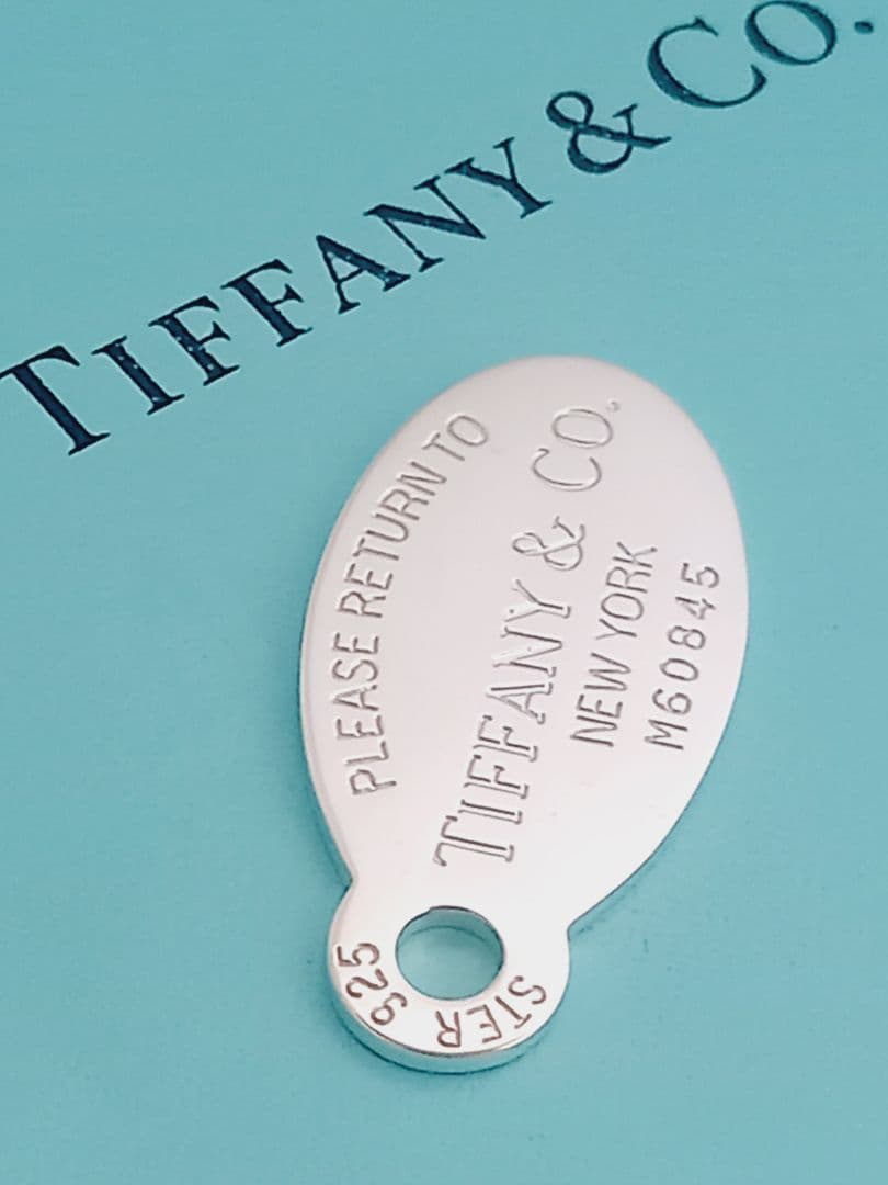 美品 TIFFANY ティファニー リターントゥ オーバルペンダント トップのみ