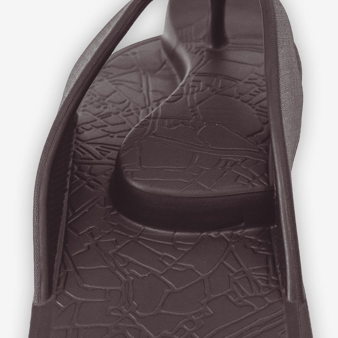 【ラクバキ】イージーサンダル ブラウン　スリッポンサンダル 厚底　Mサイズ