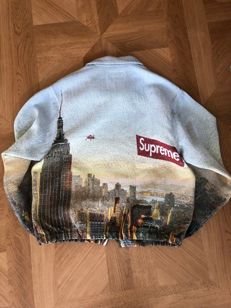 ジャケット・アウター supreme aerial tapestry harrington