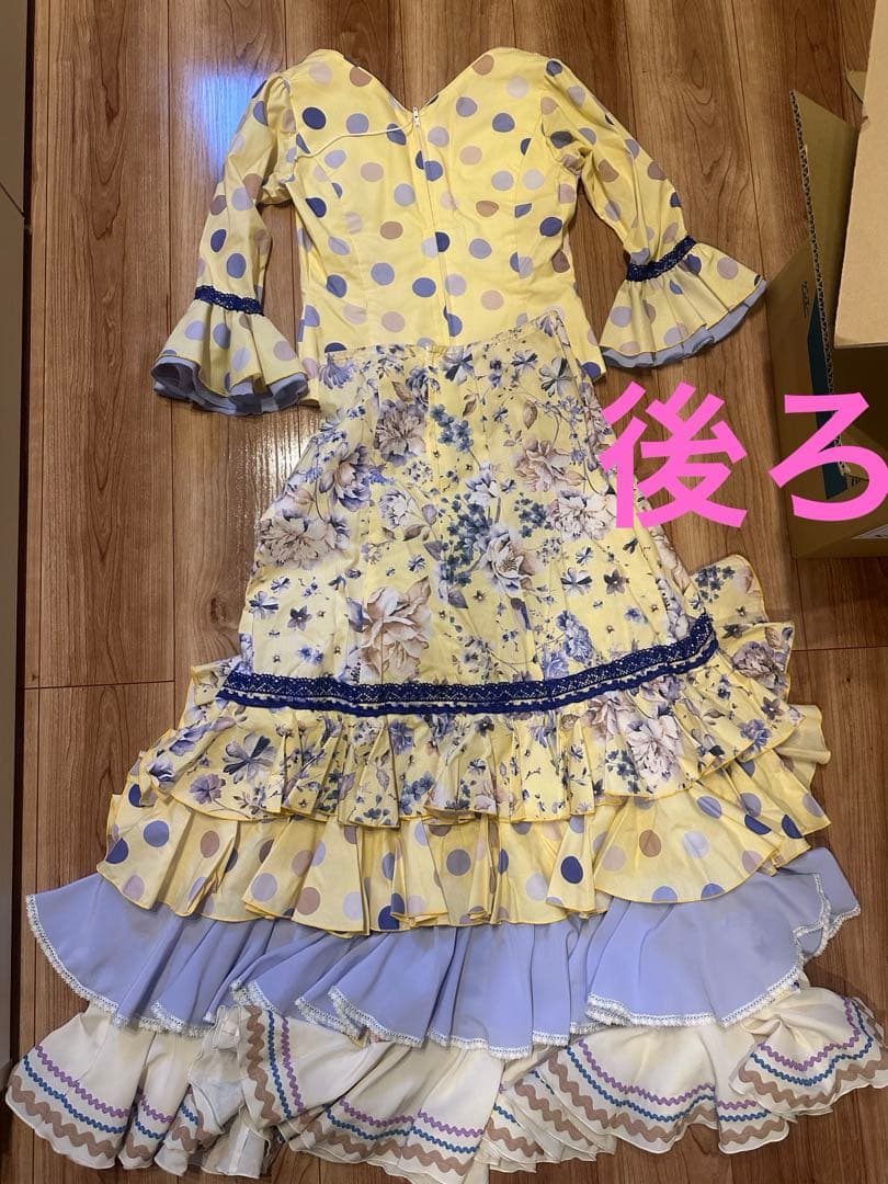 マリキータ フラメンコ衣装 ベルト付き