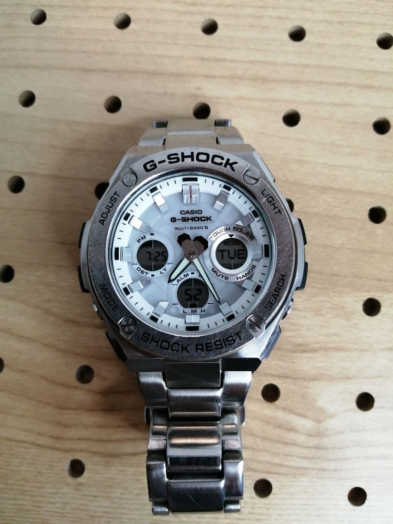 カシオ　G-shock G-steel GST-W110D 洗浄済み　美品