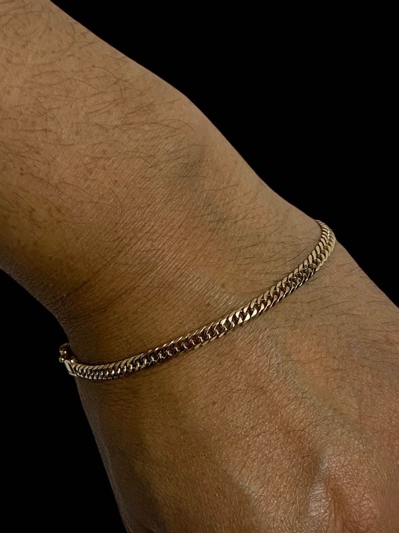 ト*ロ様 【中古】18金 喜平ブレスレット ダブル6面 10g 22cm