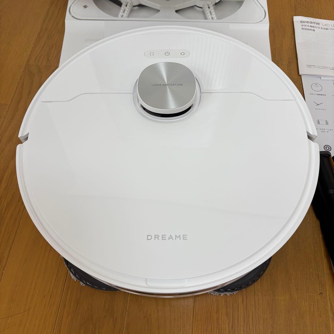 美品 Dreame L40 Ultra AE ロボット掃除機 箱付き