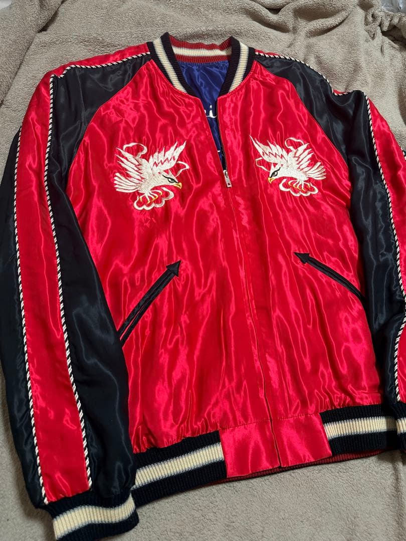 未使用近 ２面用 テーラー東洋 ワシ USA SHIP 日本限定 スカジャン