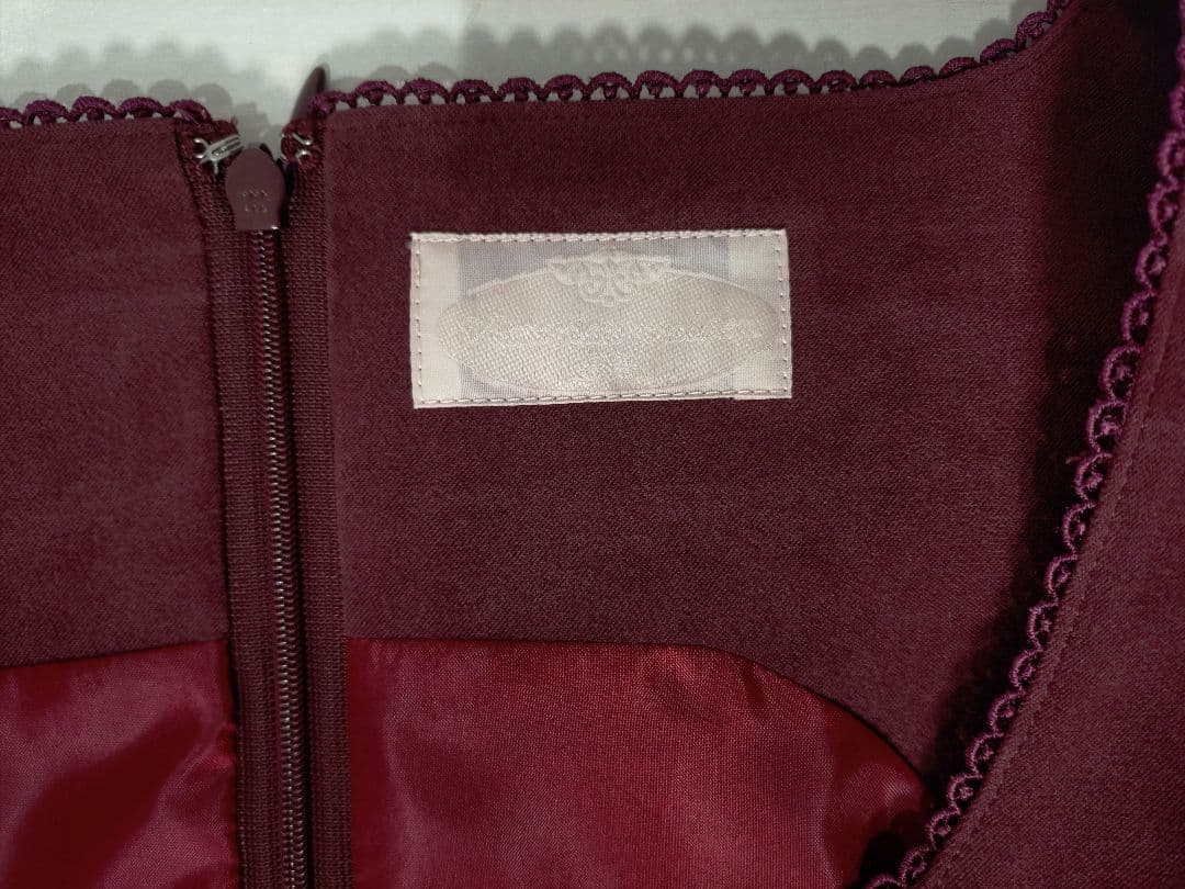 ヴィクトリアンメイデン ワンピース ボルドー