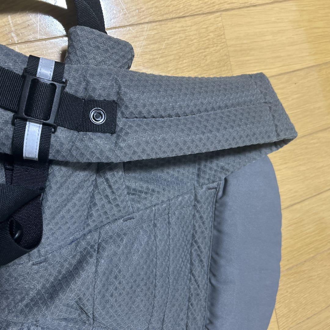 【美品】エルゴベビー オムニブリーズ グラファイトグレー 抱っこ紐