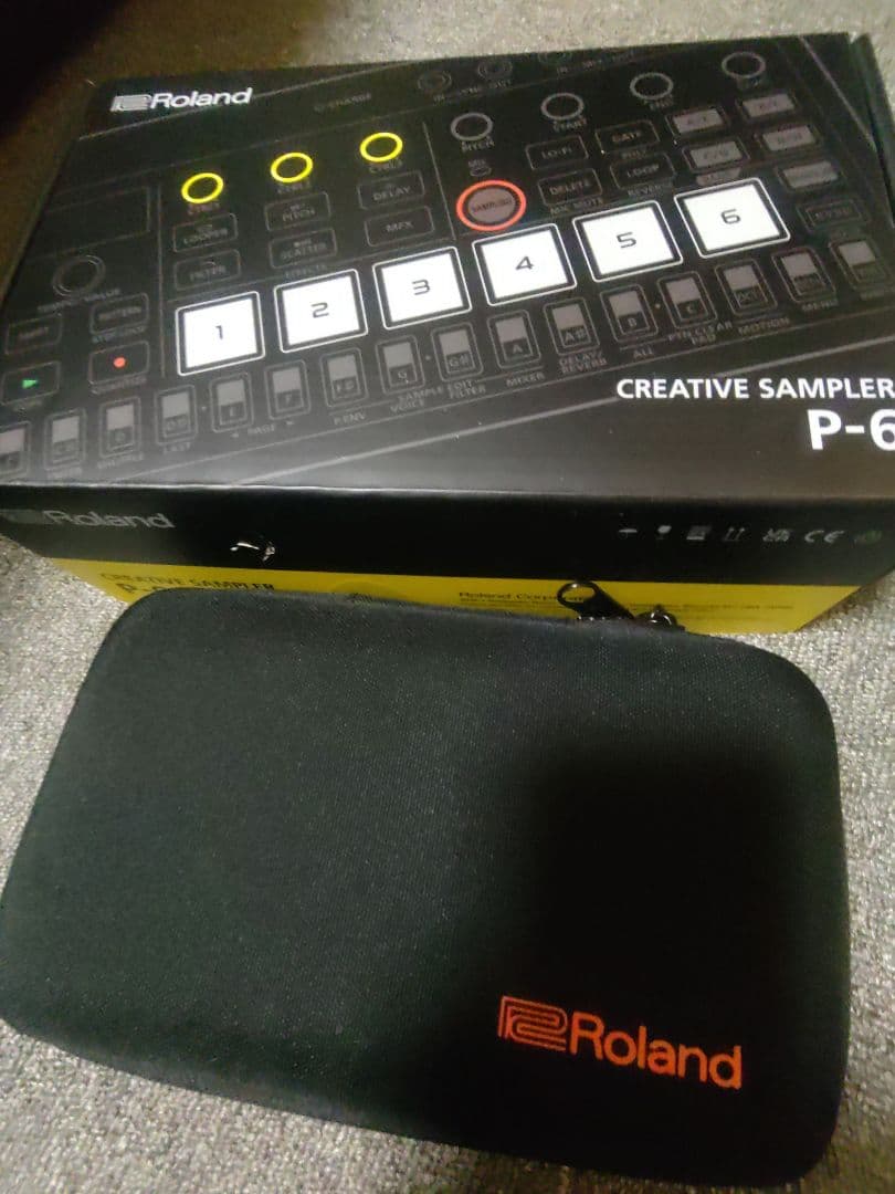 Roland P-6 クリエイティブサンプラー ケース付き