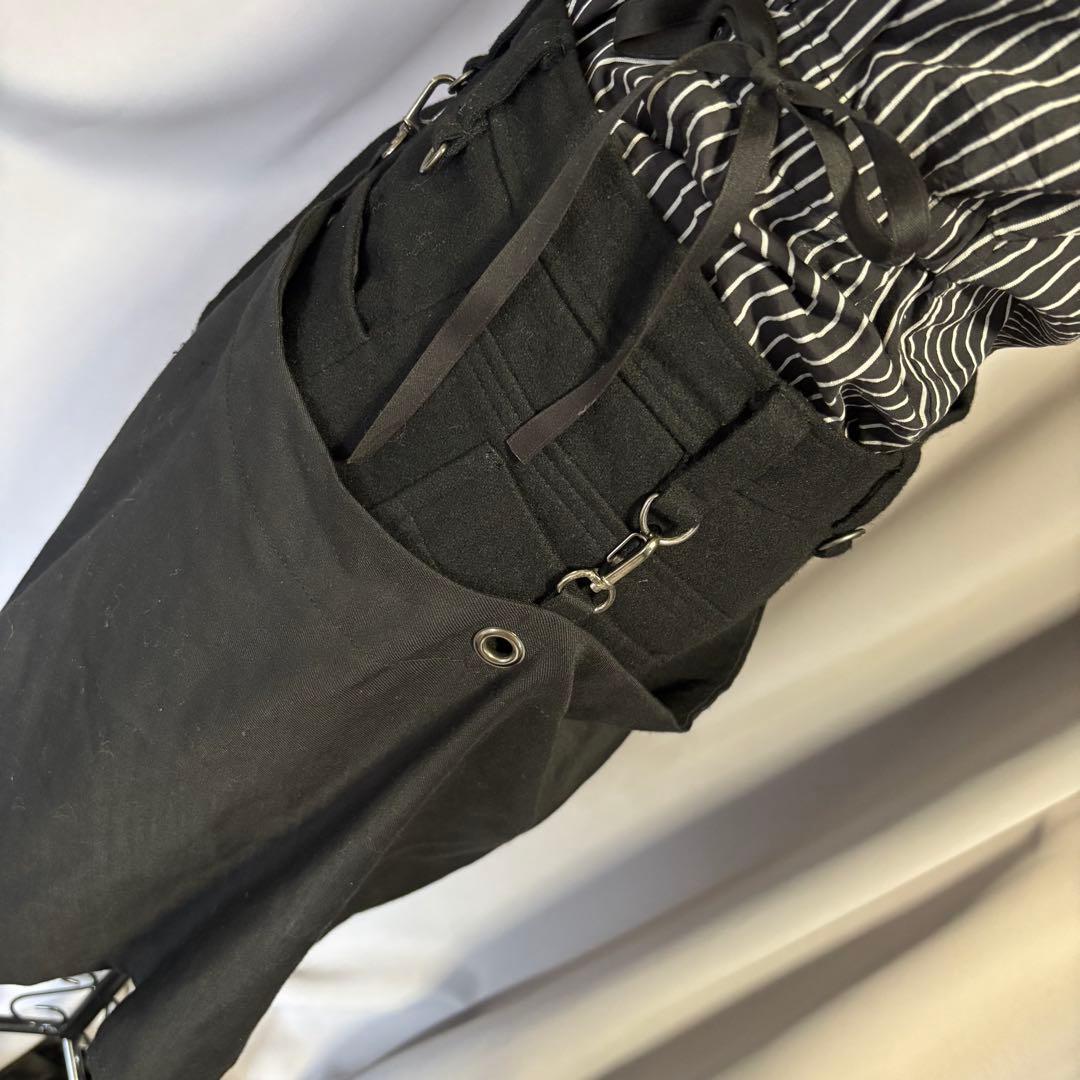 BLACK PEACE NOW皇子系ショートパンツ 巻きスカート付き