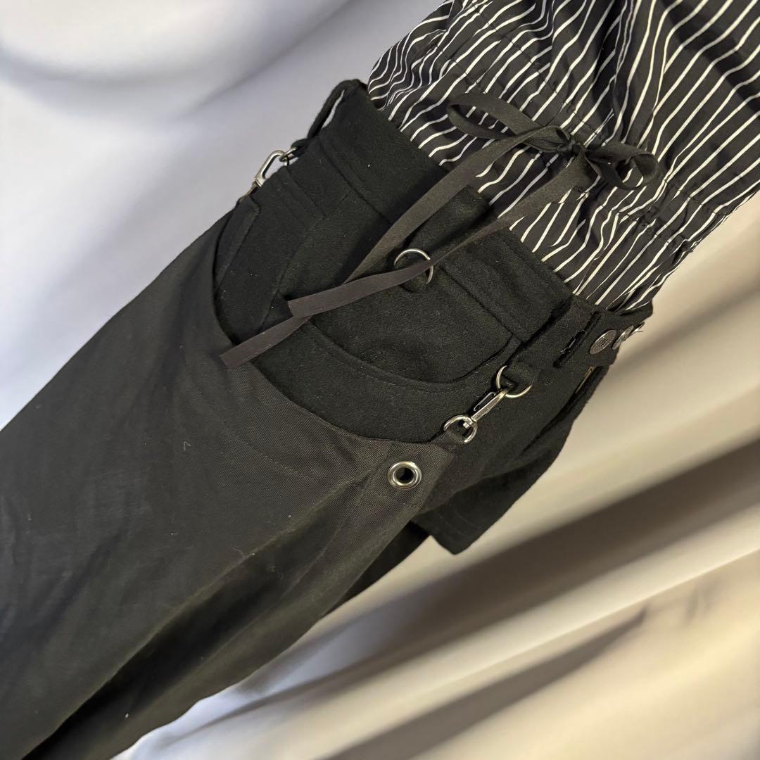 BLACK PEACE NOW皇子系ショートパンツ 巻きスカート付き