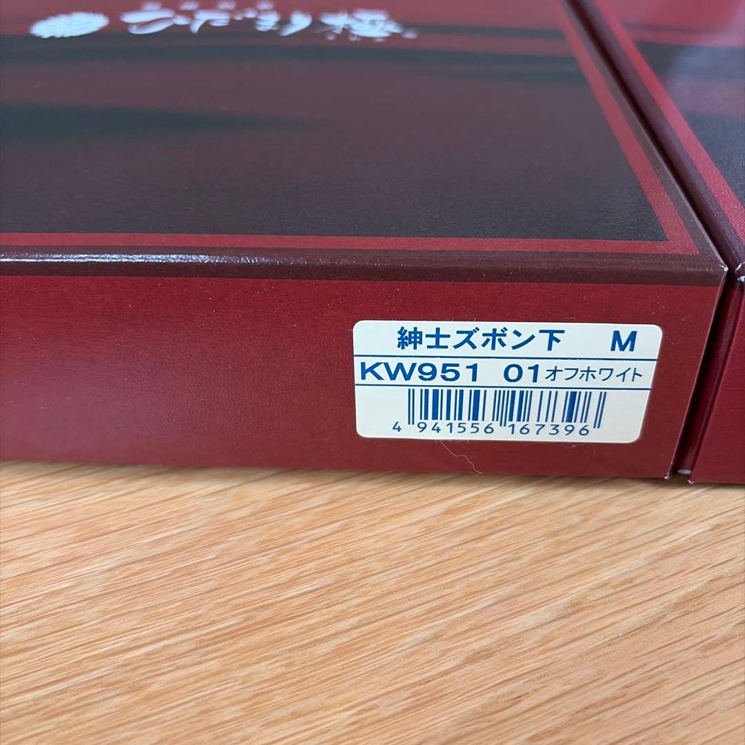 健康肌着　ひだまり極　Mサイズ オフホワイト セット