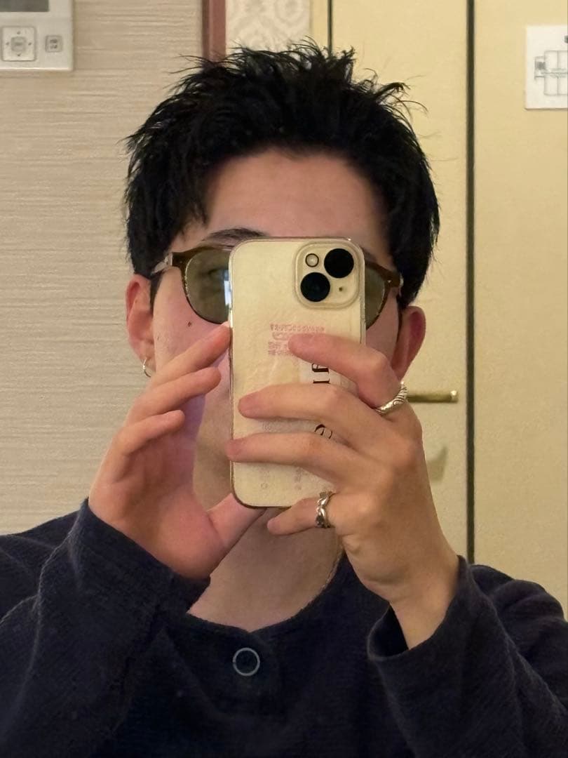 K18 ヴィンテージフープピアス