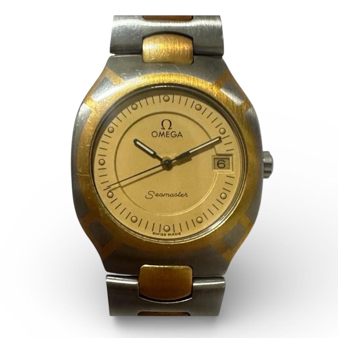 OMEGA オメガシーマスター ポラリス デイト　K18 ヴィンテージ