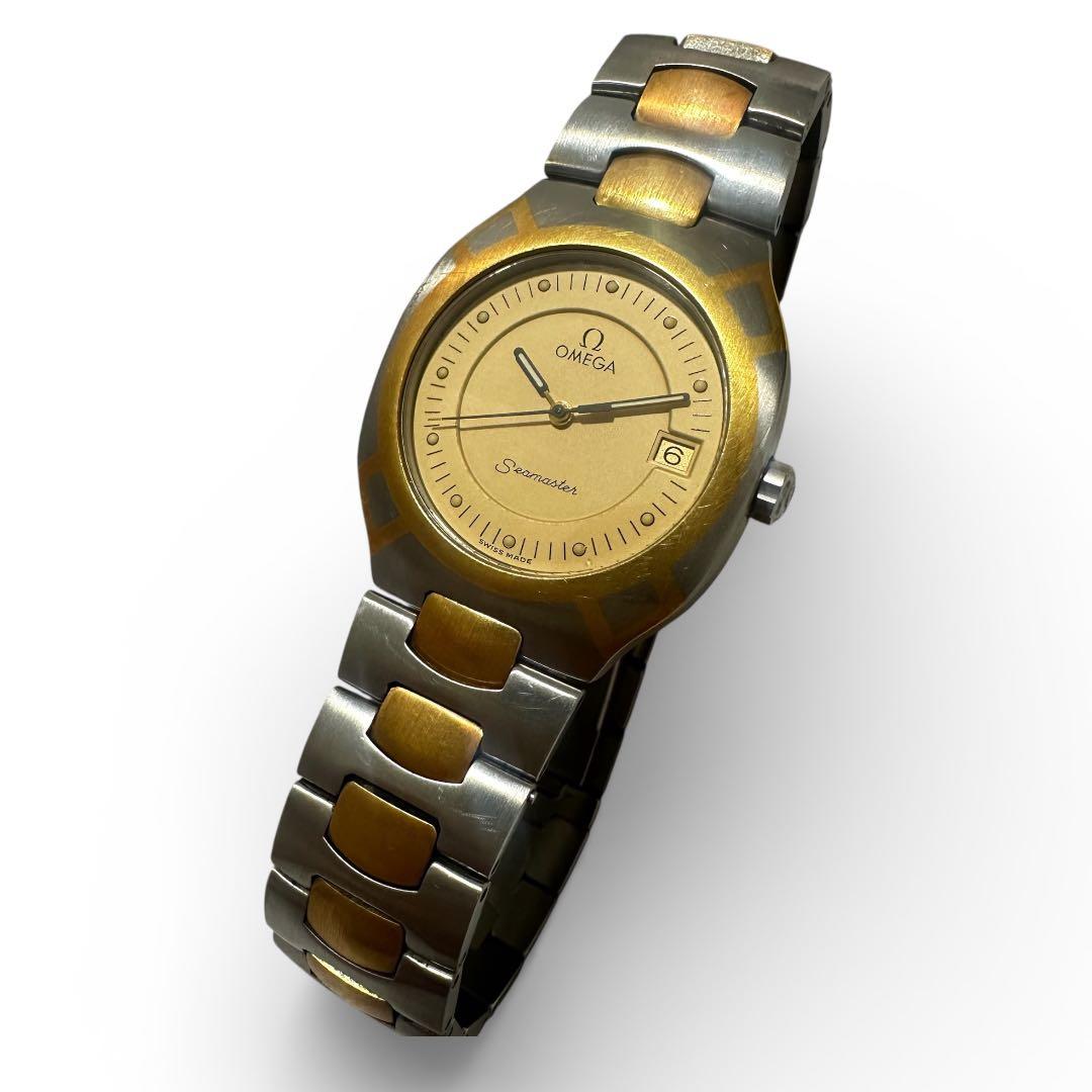 OMEGA オメガシーマスター ポラリス デイト　K18 ヴィンテージ