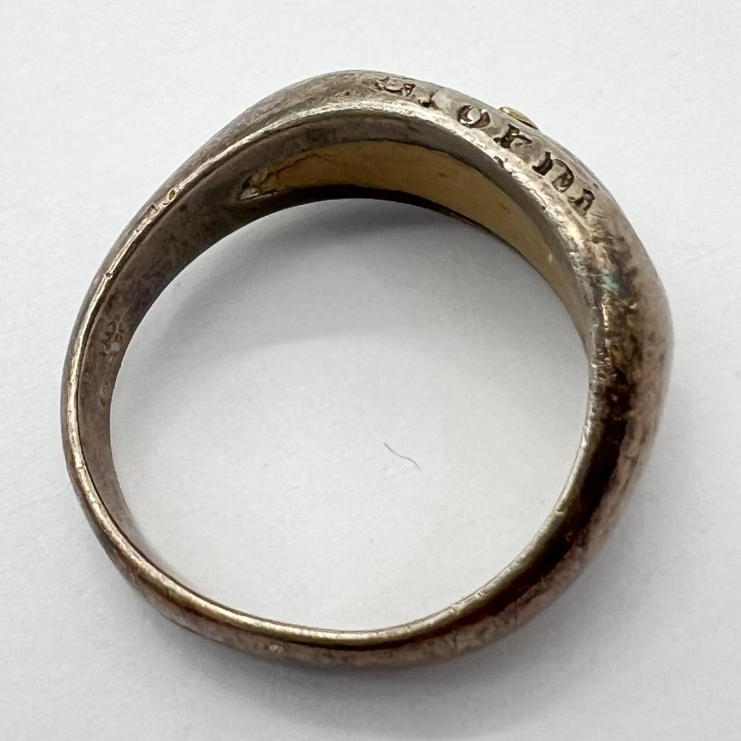 スタージュエリー　K18＆SV925 シルバー ゴールド コンビリング　指輪