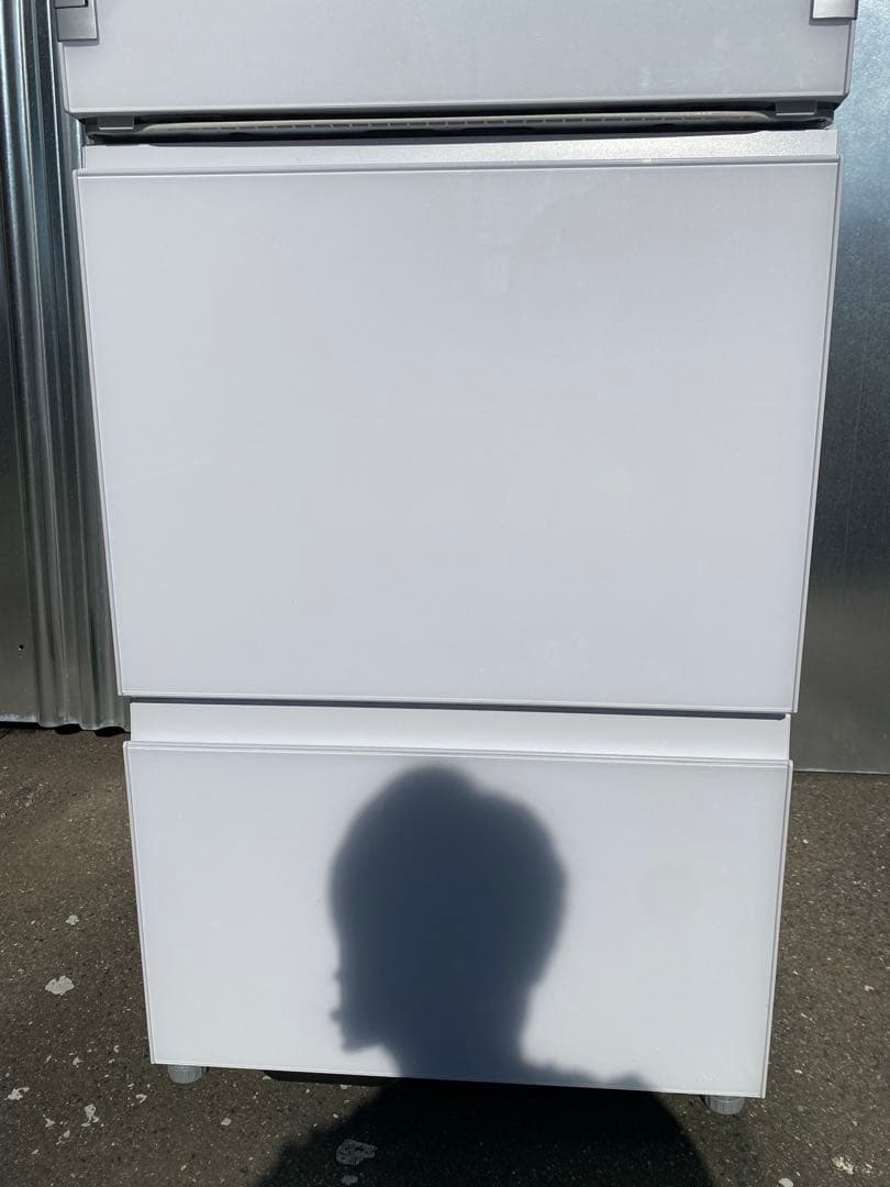 【B16】美品　シャープ　350L冷蔵庫 SJ-GW35H-W　22年製