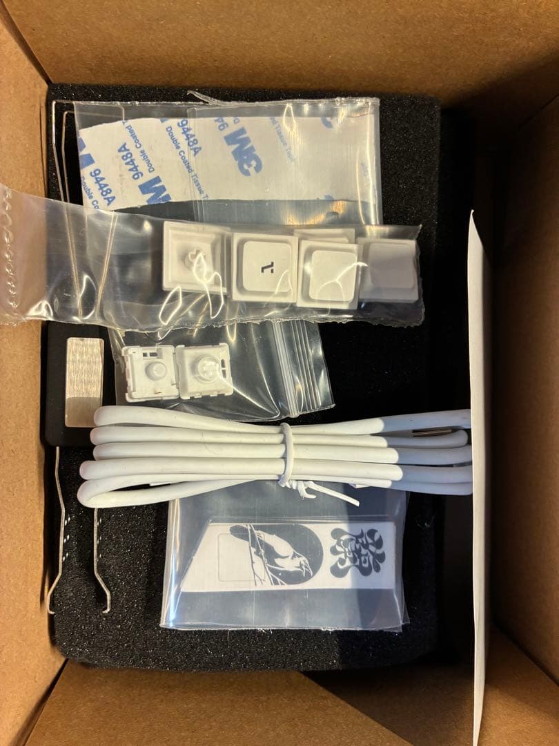 Cornix 分割キーボード シルバー