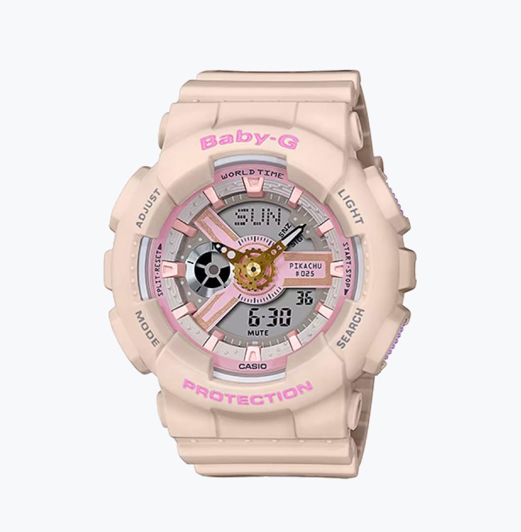 BABY-G ピカチュウ 時計 BA-110PKC-4AJR カシオ