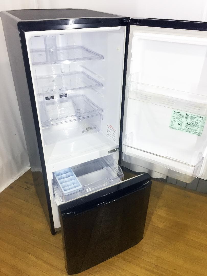 ◆三菱　ラウンドカット　２ドア冷蔵庫　【♦MR-P15Y】♦♦♦♦