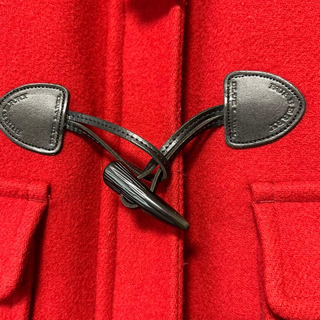 美品　バーバリー　ブルーレーベル　赤ダッフルコート