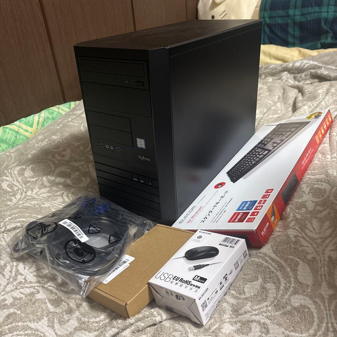 ゲーミングPC Corei5第8世代 SSD256GB メモリ16GB