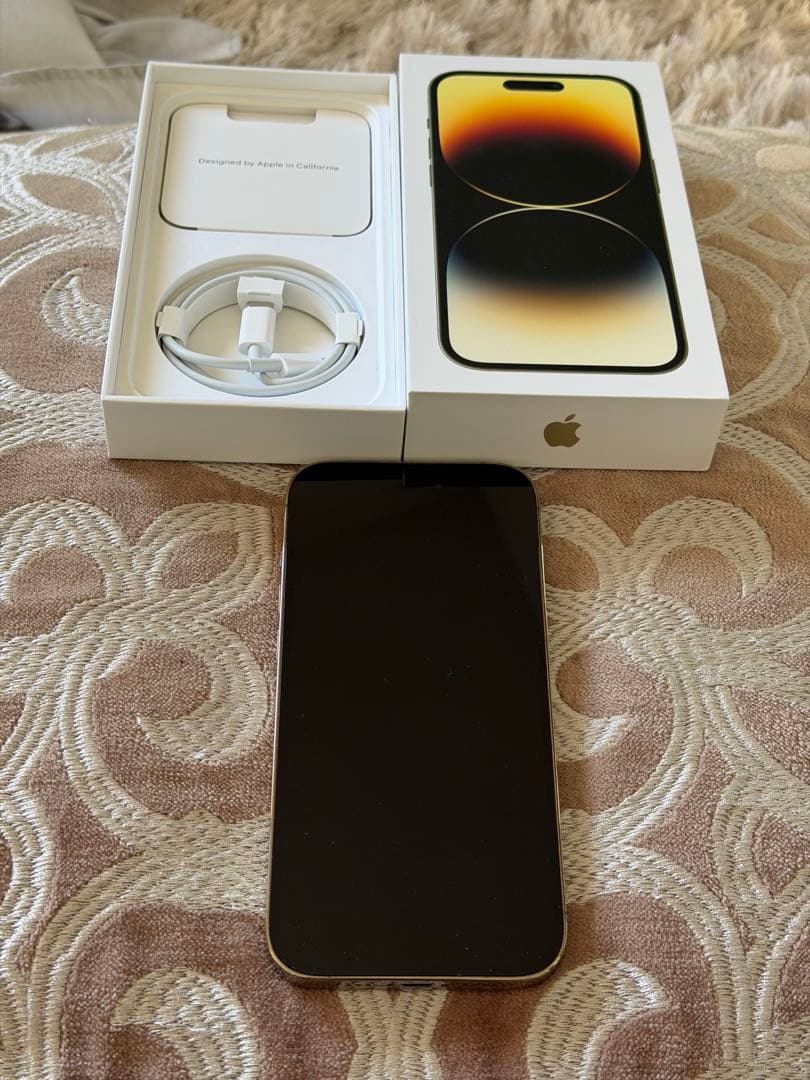 iPhone 14 Pro 512GB Gold 香港版 無音カメラ