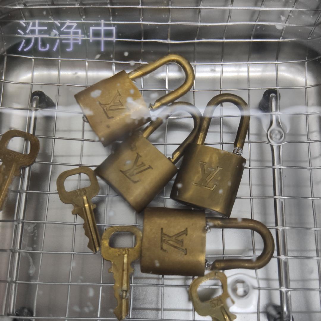 リペア済　LOUIS VUITTON　ルイヴィトン パドロックダイヤル式ロック