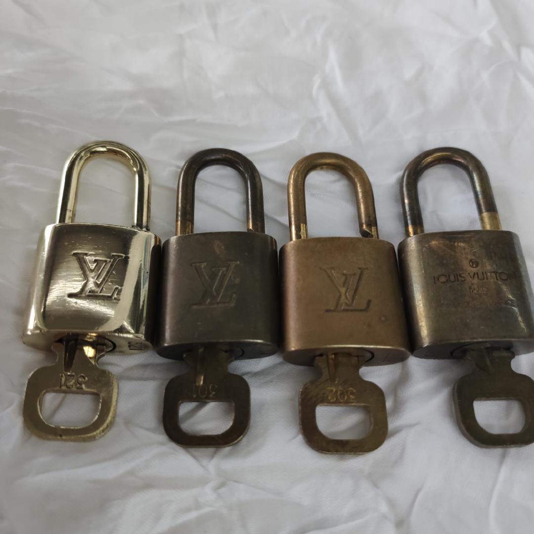 リペア済　LOUIS VUITTON　ルイヴィトン パドロックダイヤル式ロック