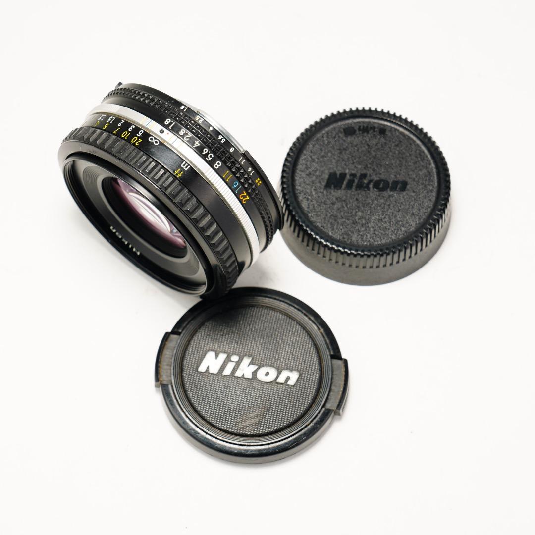 【極美品】動作◎ Nikon Ai-s Nikkor 50mm f1.8 871