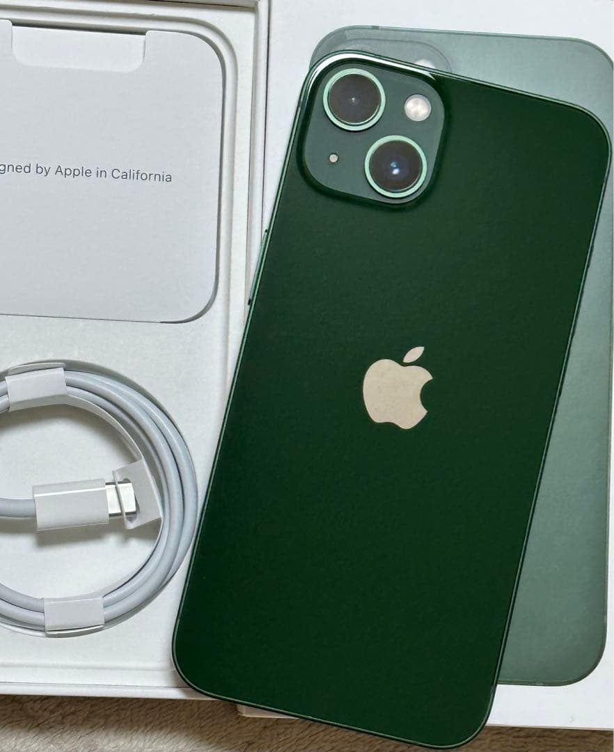 Apple iPhone13 128GB グリーン 新品未使用