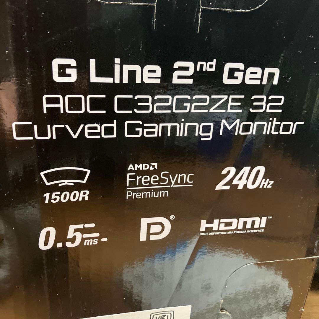 【7/1まで】AOC C32G2ZE 32インチ ゲーミングモニター