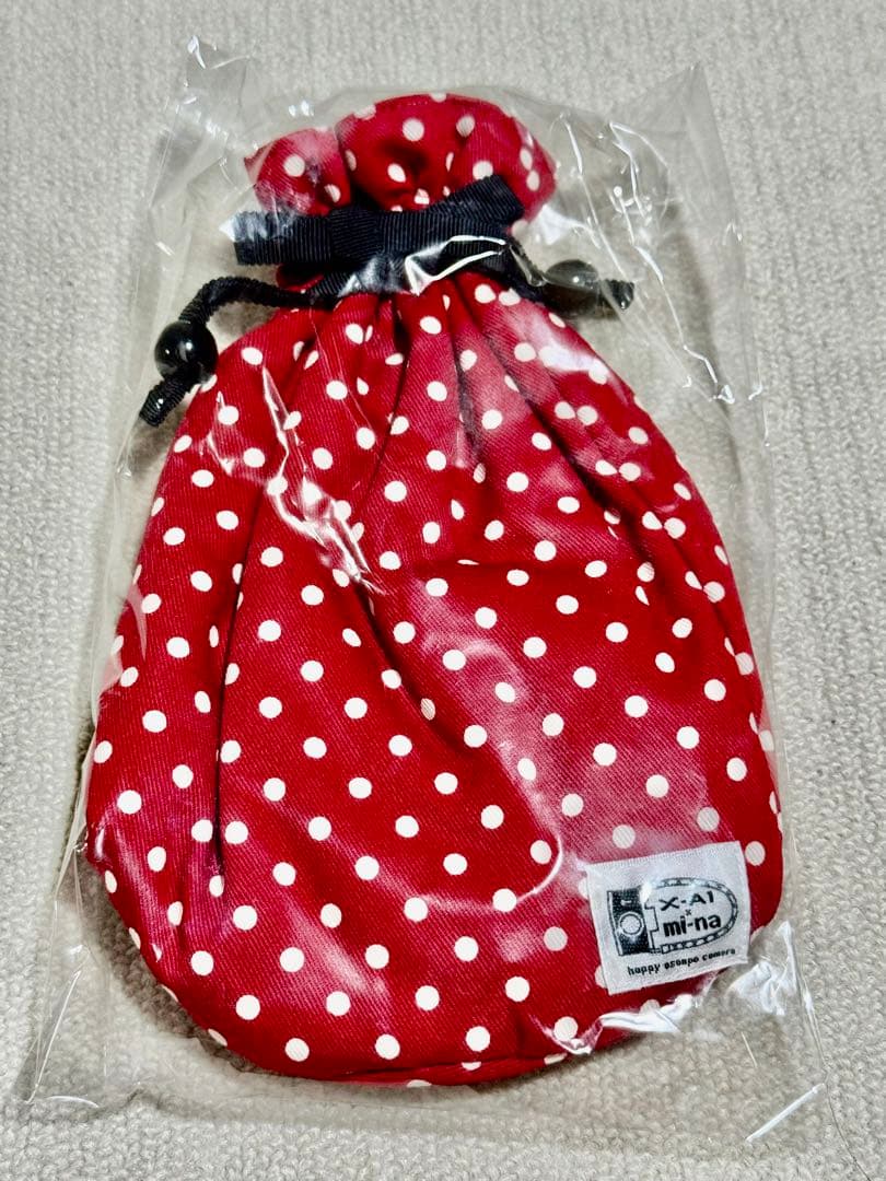 超激レア FUJIFILM✖️mi-na女子交換レンズケース2個セット早い者勝ち